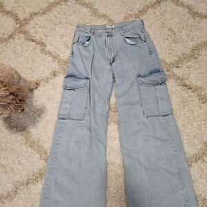 Agolde Light Blue Flare Jeans